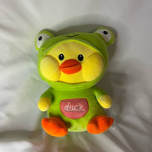 12” Kawaii Soft Transform Lalafanfan Ducks Plush Toys Nap Pillow Cute Home - Picture 6 of 6